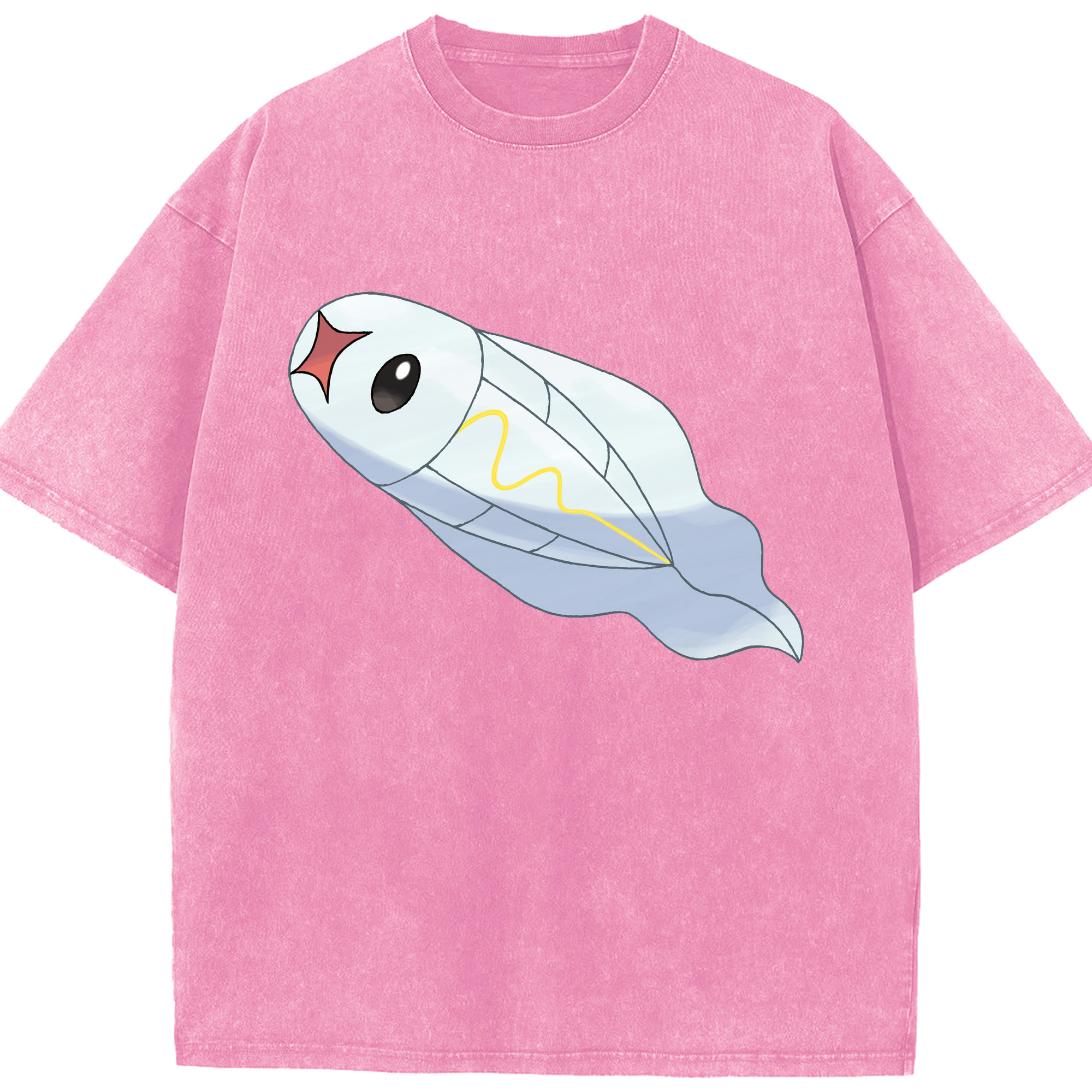 （画像用） ポケットモンスター Pokémon 綿100% ヴィンテージ風 半袖Tシャツ（フロントプリント）